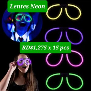 Oferta Lentes neon por 15pcs