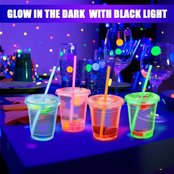 Vaso neon plastocos desechable 16oz. 473ml. Paq. 100 - Image 9