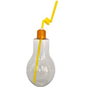 Vaso plastico bombillo 400ML