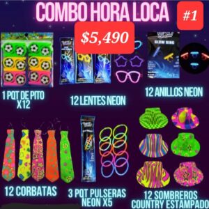Combo #1 fiesta hora loca