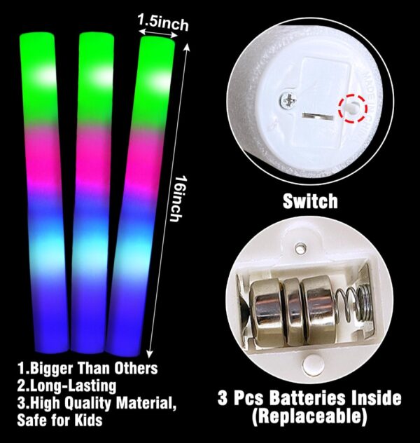 Palo espuma led multicolor - Image 8
