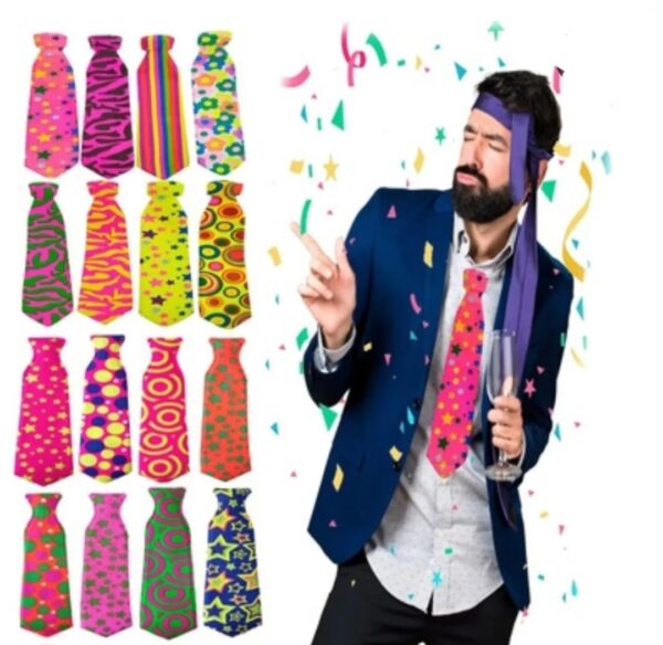 Corbata neon lisa - Image 2