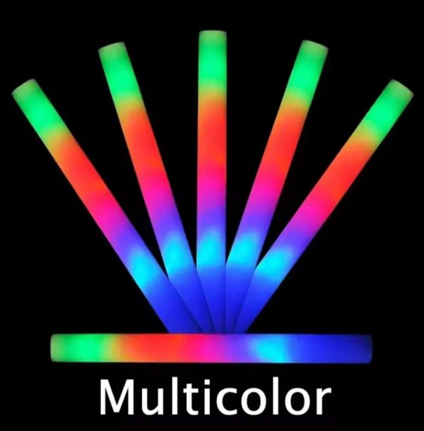 Palo espuma led multicolor