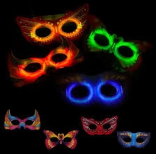 Antifaz Neón Glow Mariposa - Image 8