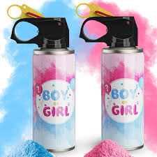 Extintor Spray revelacion genero azul y rosa
