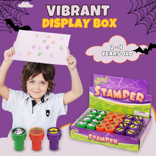 Sello Estampadores de Halloween de 1,4" 24pcs - Image 5
