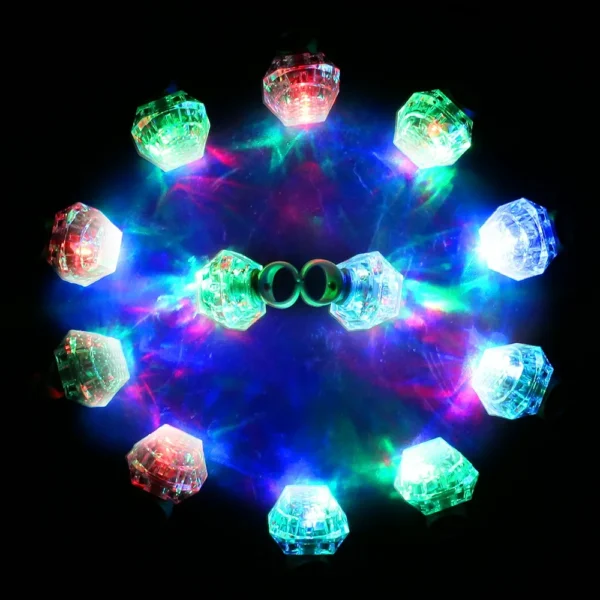Anillo led diamante acrílicos - Image 4