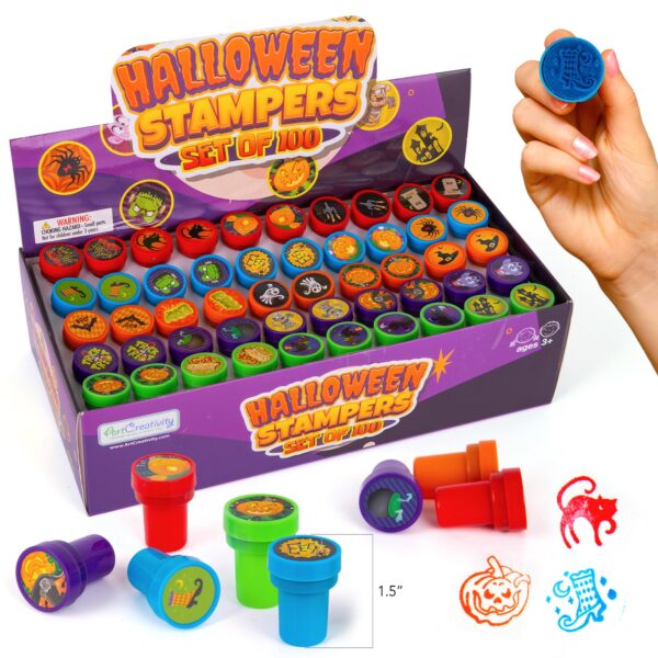 Sello Estampadores de Halloween de 1,4" 24pcs - Image 6