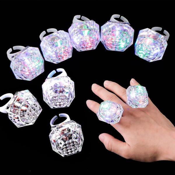 Anillo led diamante acrílicos - Image 2
