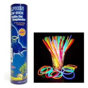 Pulsera neon paquete 50pcs