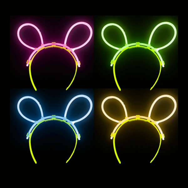 Cintillo Orejas de conejito neon 1pcs - Image 2