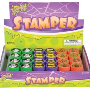 Sello Estampadores de Halloween de 1,4" 24pcs