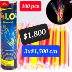 Oferta pulsera neon 100pcs