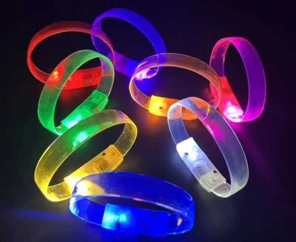 Oferta pulsera led plastico flexible 1pcs - Image 3