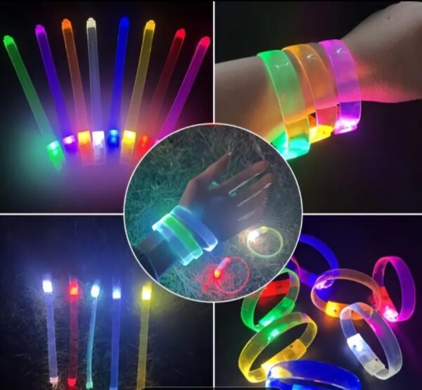 Oferta pulsera led plastico flexible 1pcs - Image 4