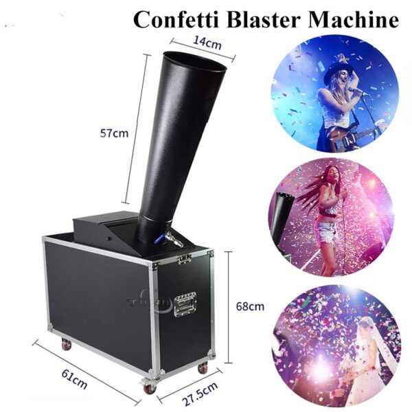 Máquina de cañón de confeti de CO2 - Image 4