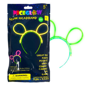 Cintillo Orejas de conejito neon 1pcs