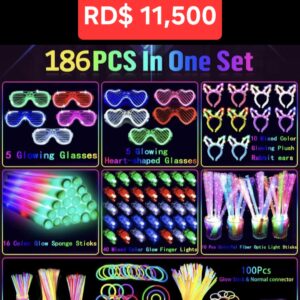 Combo Kit Hora Loca 186 piezas